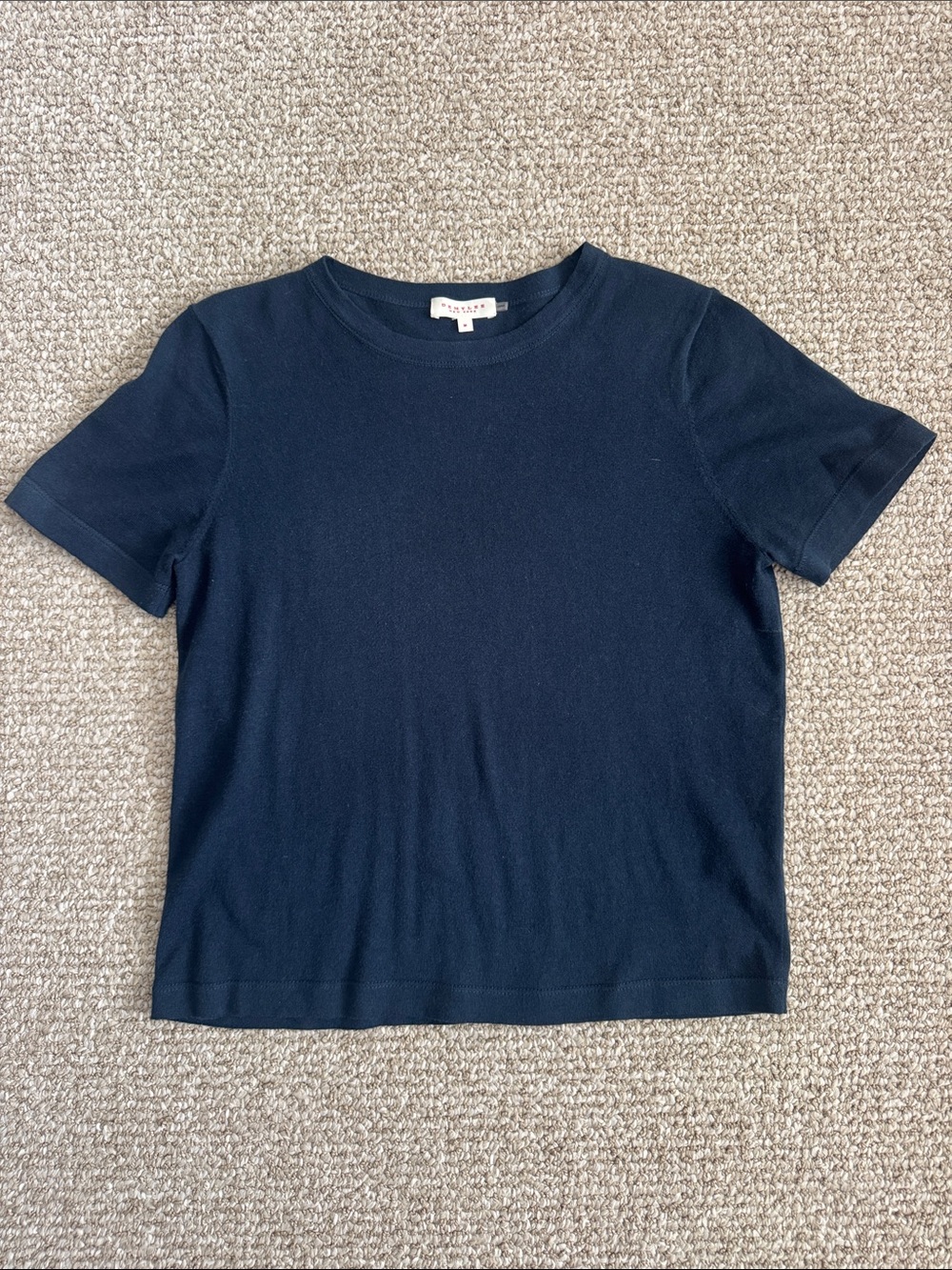 Demylee Newyork Navy Short Sleeve Crew Tee